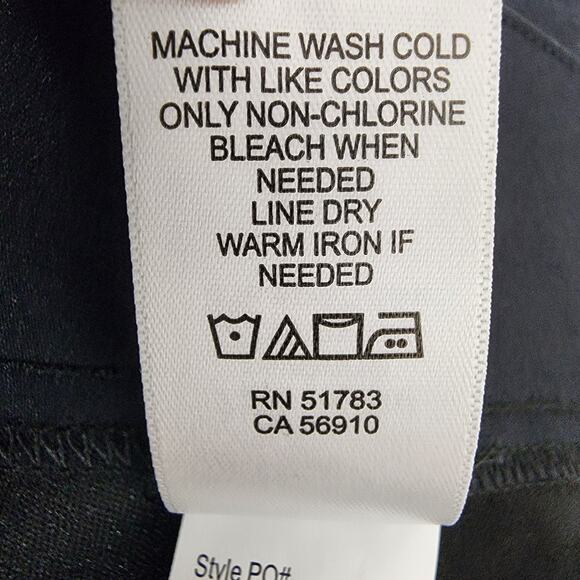 Maurices Womens Pull On Skinny Ankle Bengaline Pant Black Size 24W Mid Rise NWT - Picture 11 of 12